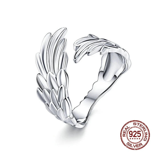 Angel Wing Adjustable Finger Ring